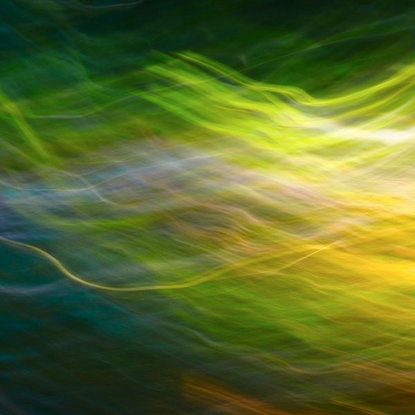 Abstract energy wave symbolising vitality and flow